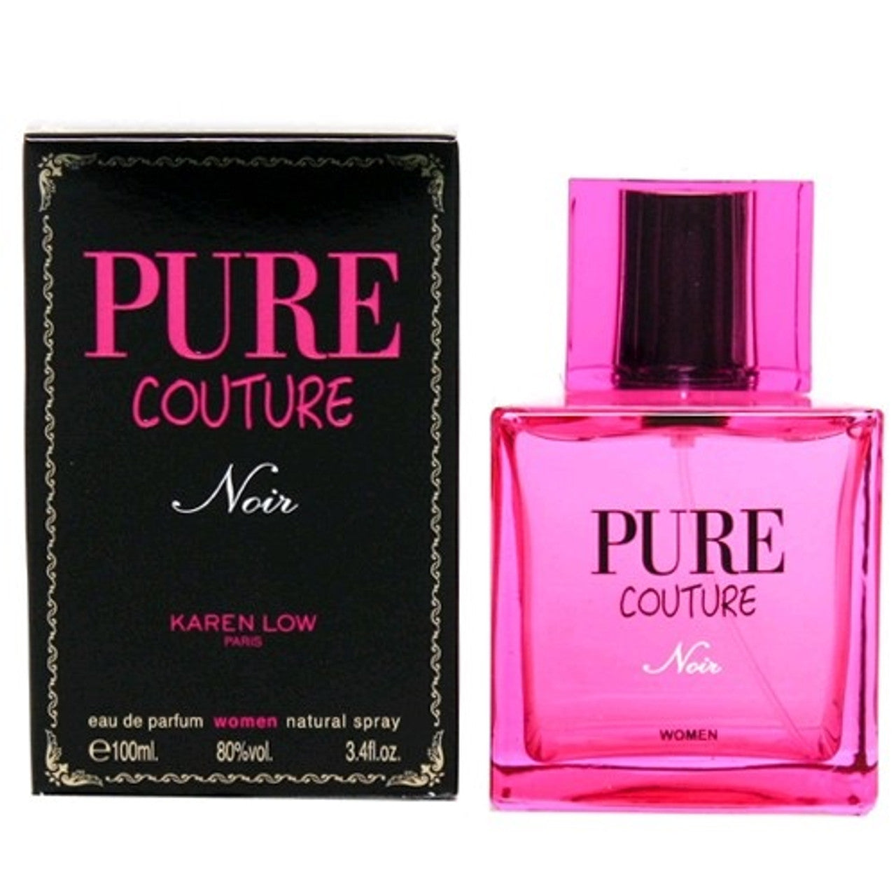 Karen Low Pure Couture Noir 3.4 oz Eau de Parfum Spray for Women