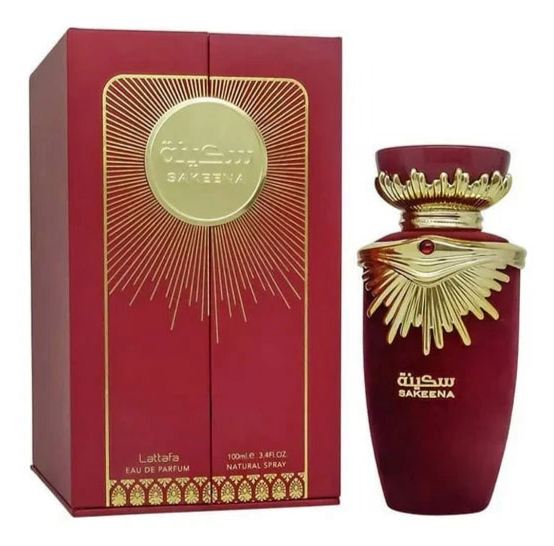 Lattafa Sakeena 3.4 oz Eau de Parfum Spray for Women