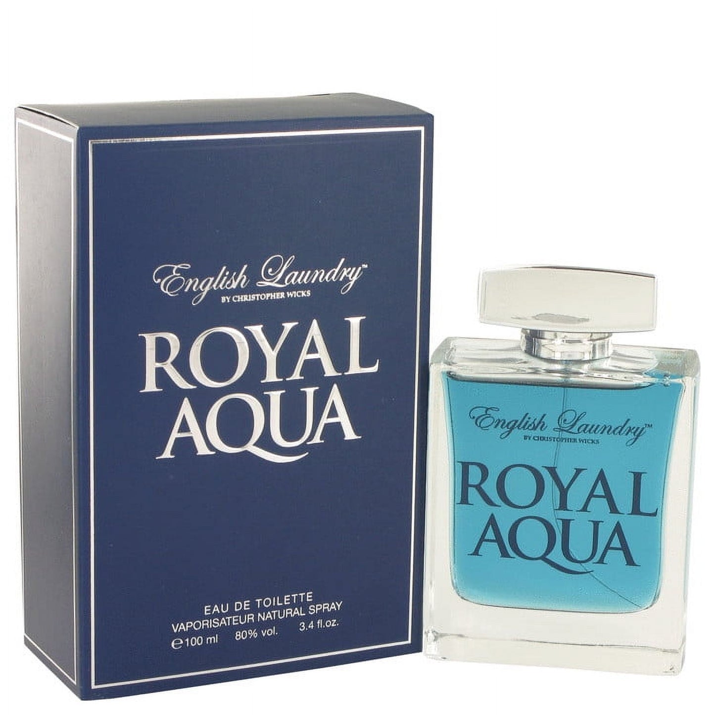 English Laundry Royal Aqua 3.4 oz Eau de Toilette Spray for Men