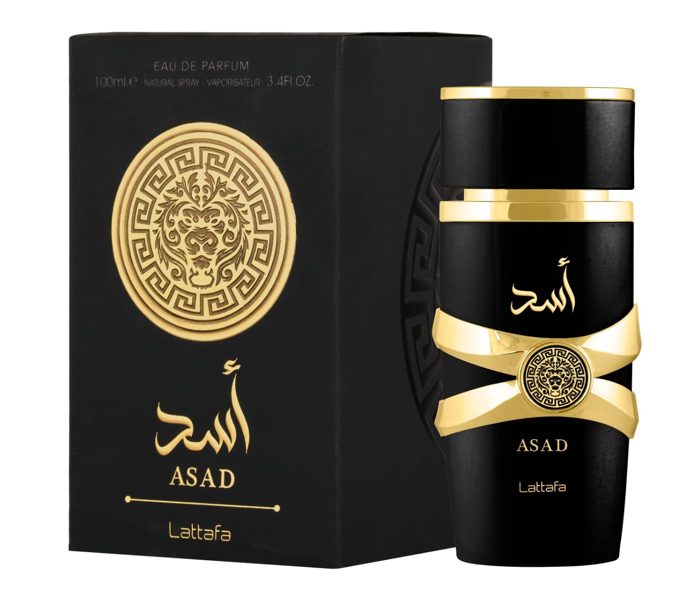 Lattafa Asad 3.4 oz Eau de Parfum Spray for Men