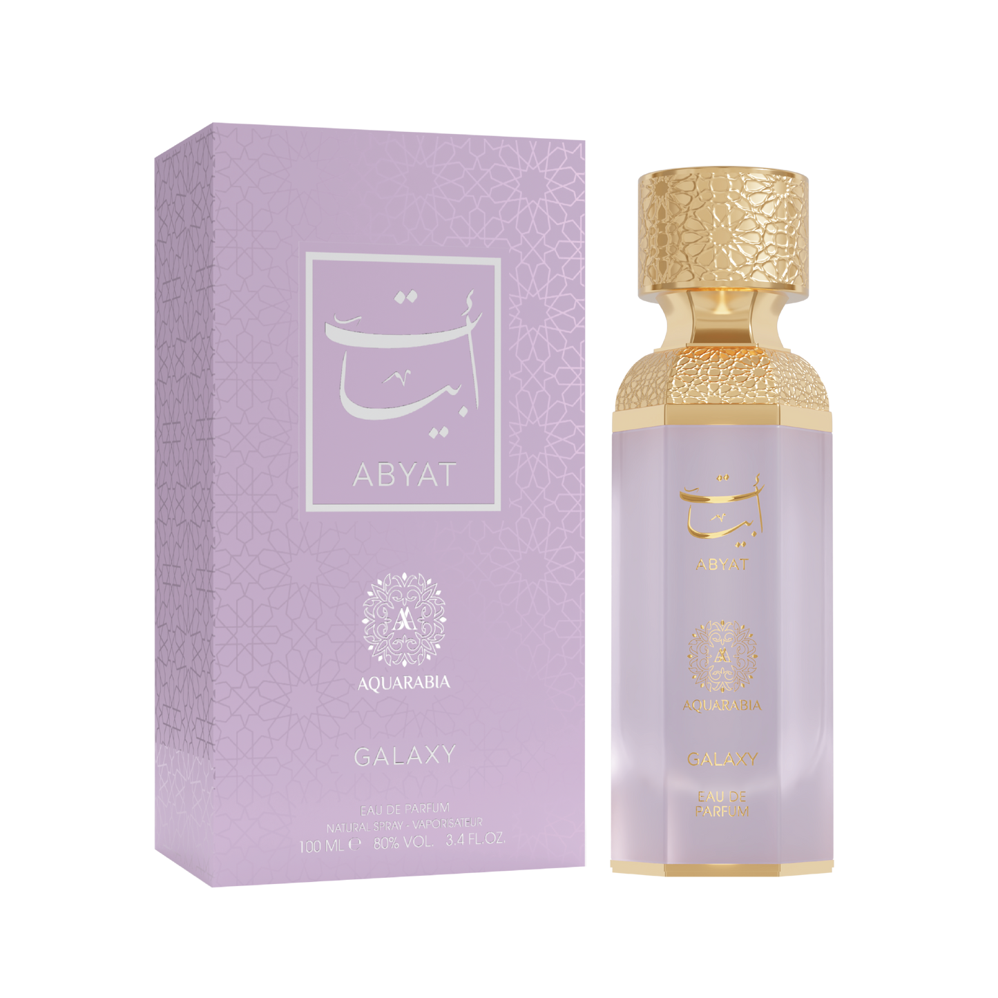 Aquarabia Abyat Galaxy 3.4 oz Eau de Parfum Spray for Women