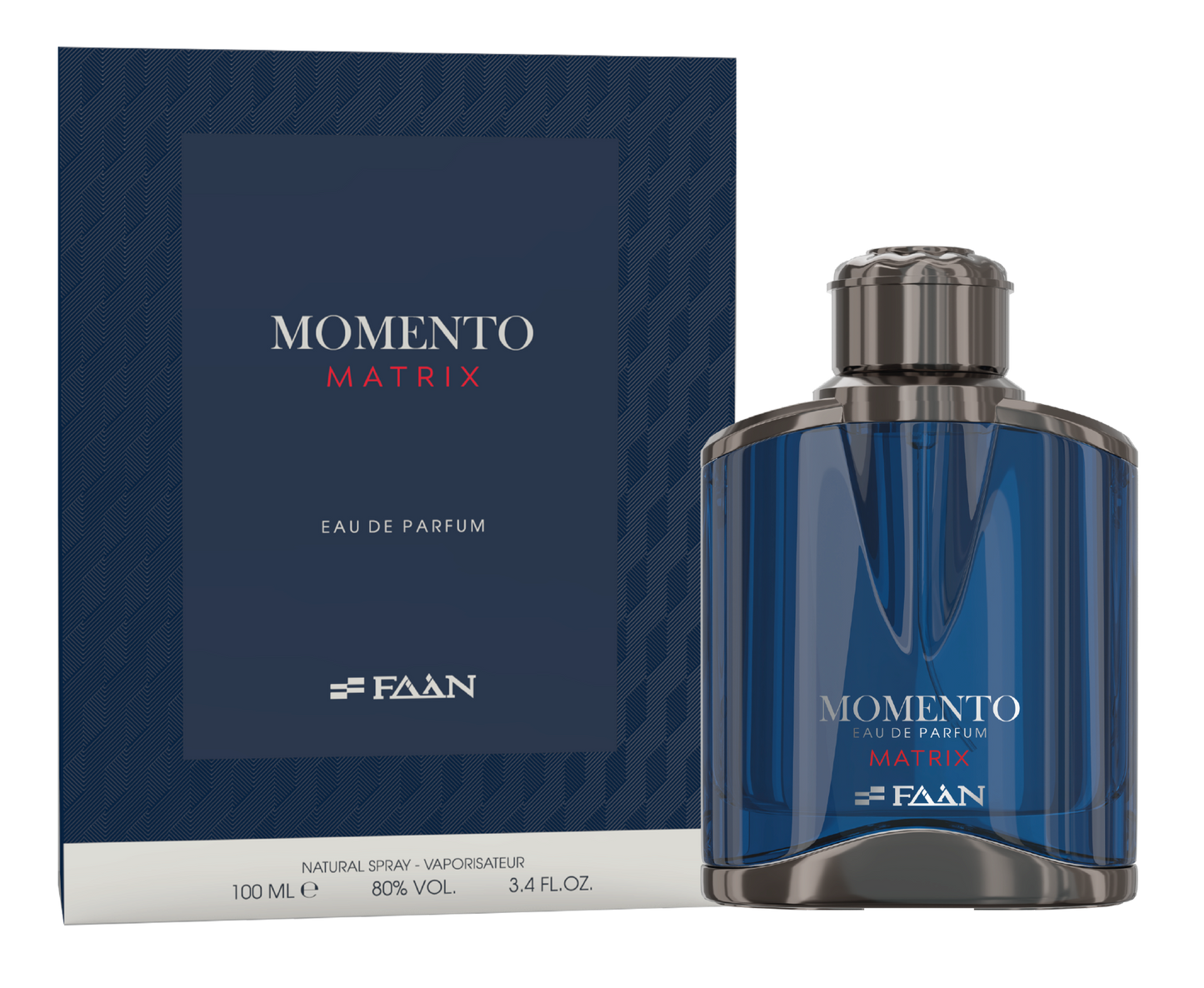 Faan Momento Matrix 3.4 oz Eau de Parfum Spray for Men