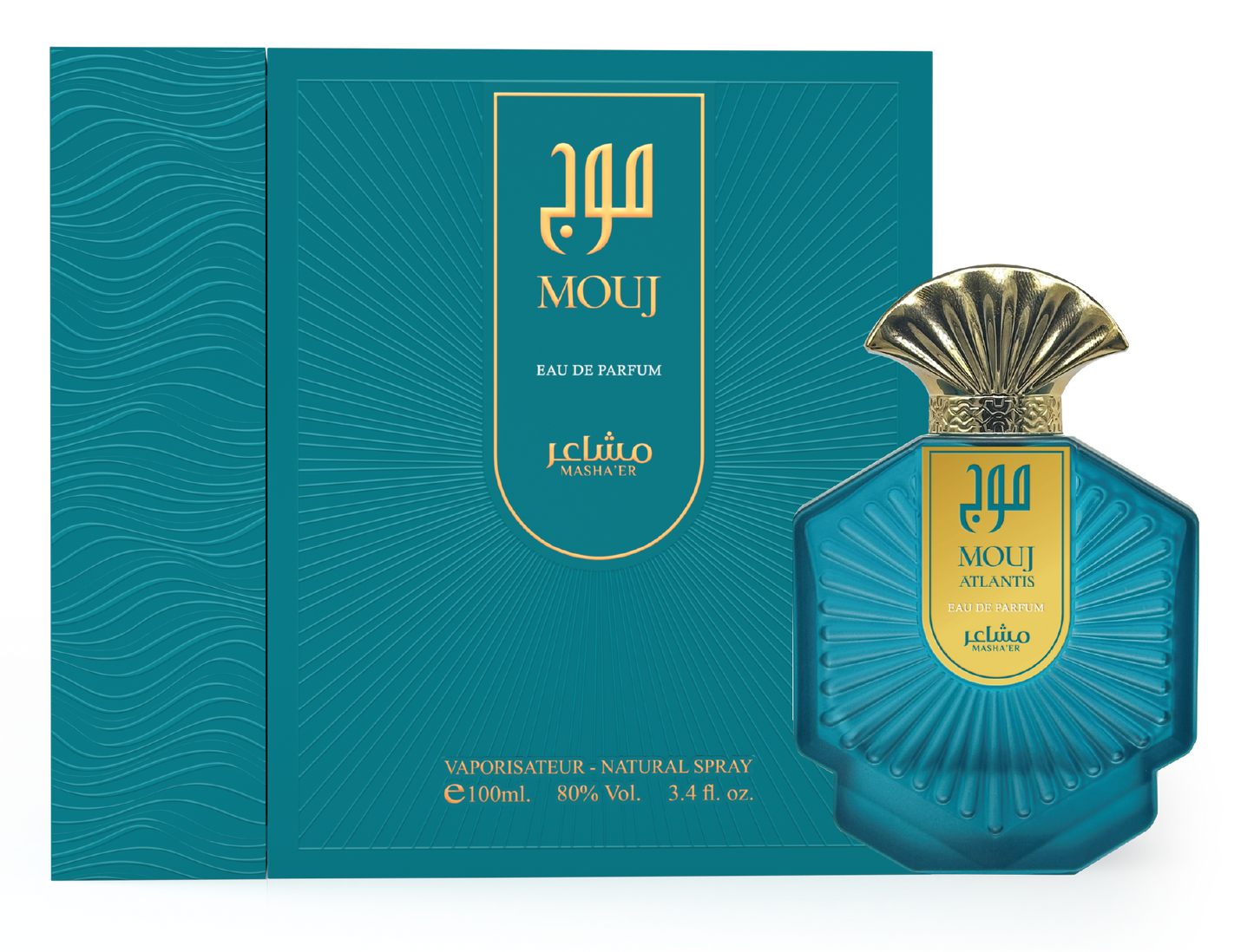Mashaer Mouj Atlantis 3.4 oz Eau de Parfum Spray for Unisex