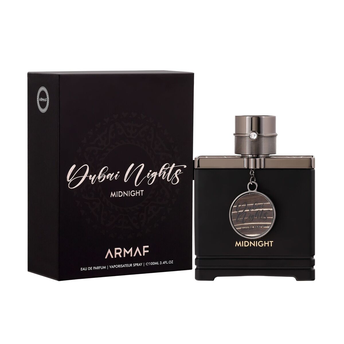 Armaf Dubai Nights Midnight 3.4 oz Eau de Parfum Spray for Men