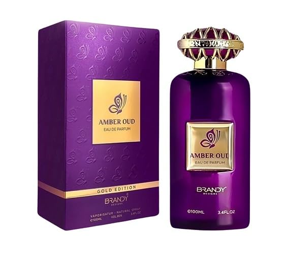 Brandy Amber Oud Gold Edition 3.4 oz Eau de Parfum Spray for Unisex
