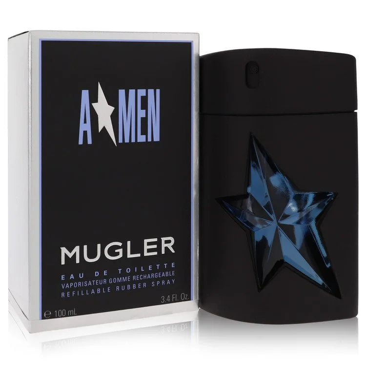 Thierry Mugler Angel A Men 3.4 oz Refillable Eau de Toilette Spray for Men