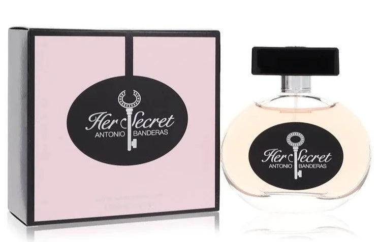 Antonio Banderas Her Secret 2.7 oz Eau de Toilette Spray for Women