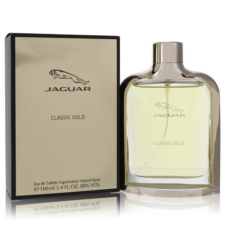 Jaguar Classic Gold 3.4 oz Eau de Toilette Spray for Men