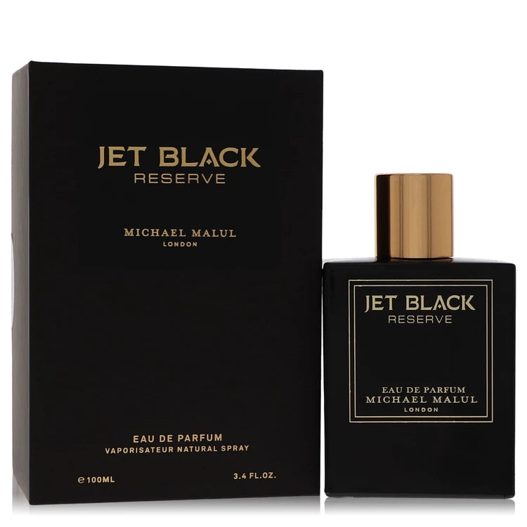 Michael Malul Jet Black Reserve 3.4 oz Eau de Parfum Spray for Men