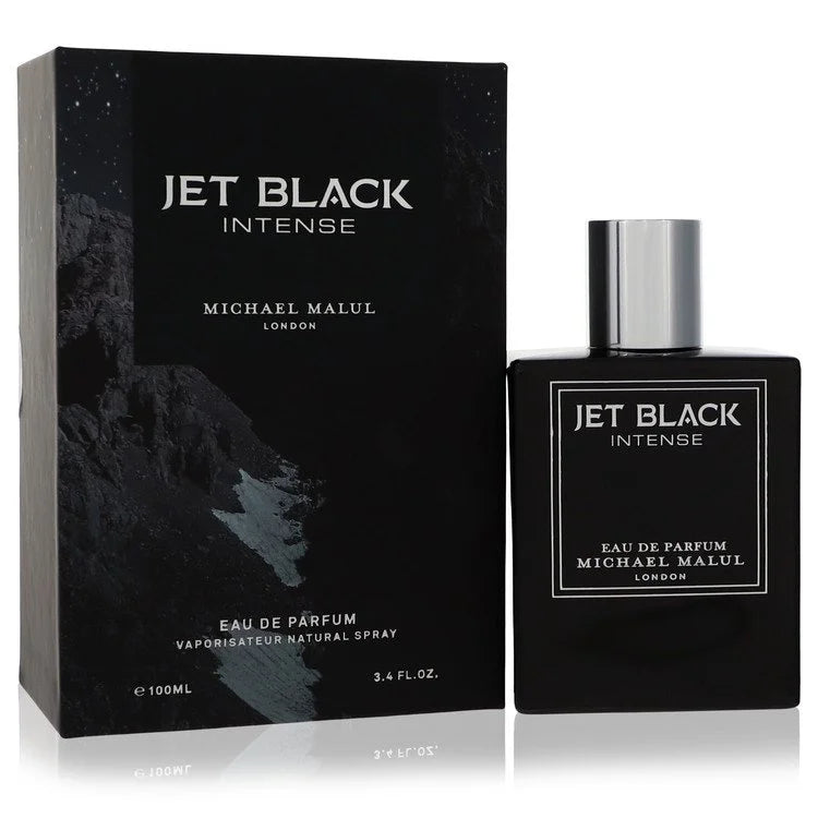 Michael Malul Jet Black Intense 3.4 oz Eau de Parfum Spray for Men