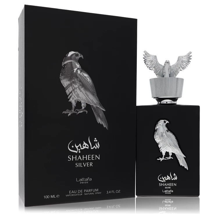 Lattafa Shaheen Silver 3.4 oz Eau de Parfum Spray for Unisex