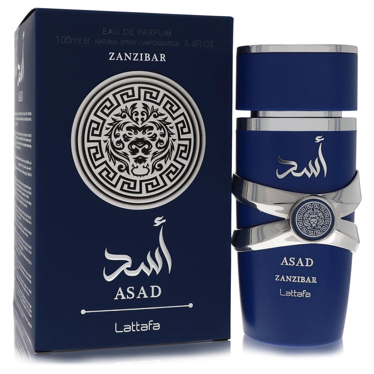 Lattafa Asad Zanzibar 3.4 oz Eau de Parfum Spray for Men