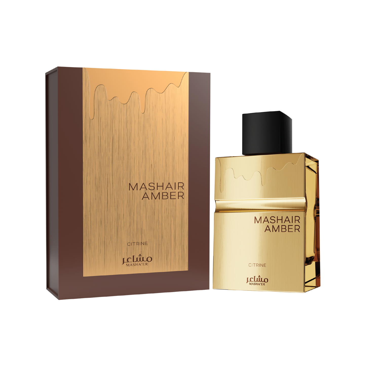 Mashaer Amber Citrine 3.4 oz Eau de Parfum Spray for Unisex