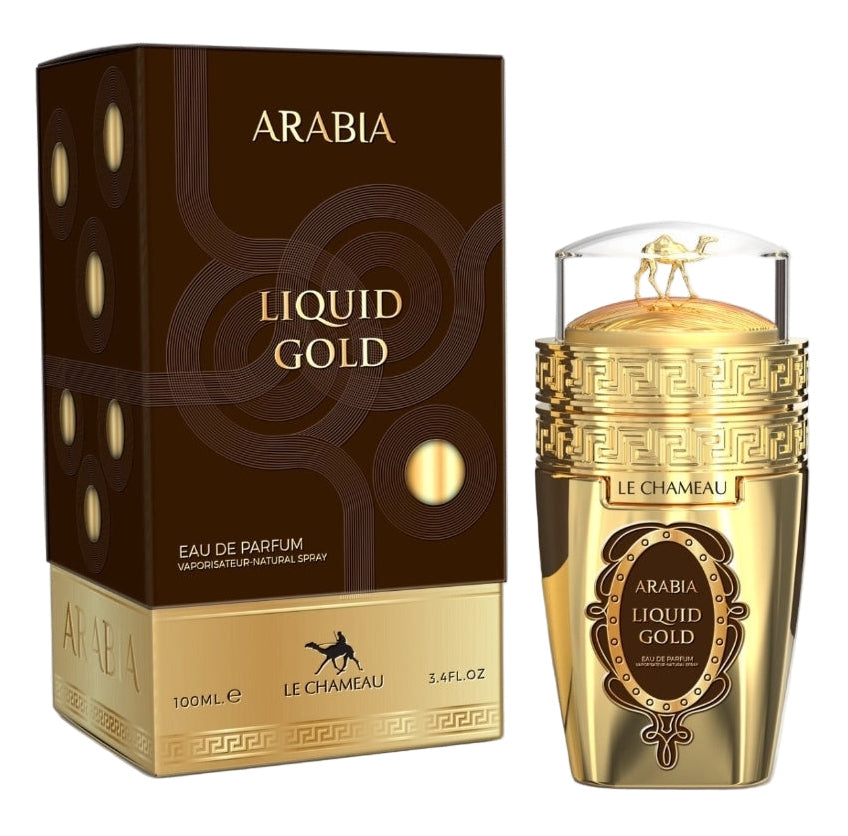 Le Chameau Arabia Liquid Gold 3.4 oz Eau de Parfum Spray for Unisex