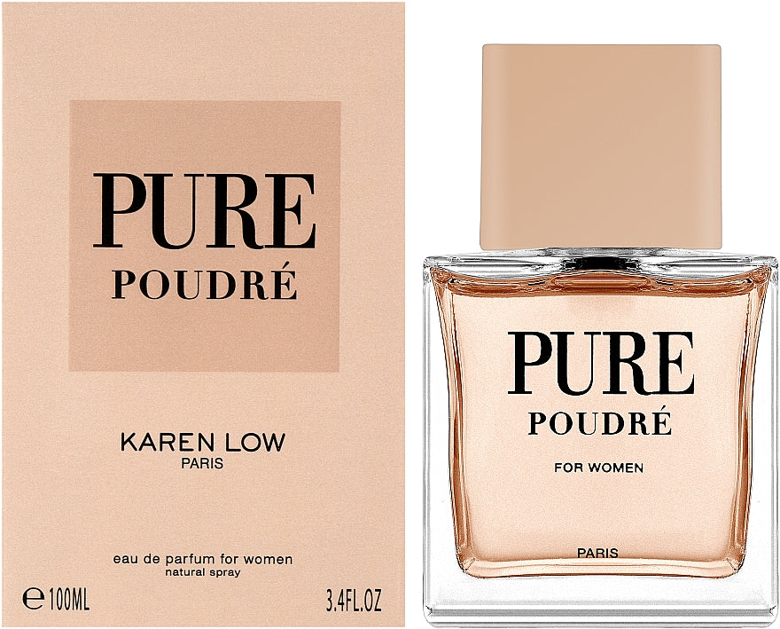 Karen Low Pure Poudre 3.4 oz Eau de Parfum Spray for Women