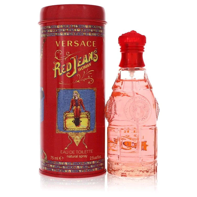 Versace Red Jeans 2.5 oz Eau de Toilette Spray for Women