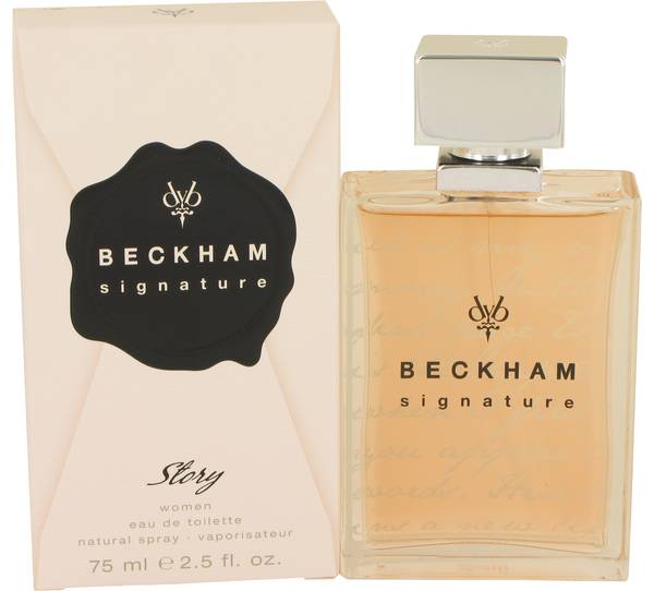 David Beckham Beckham Signature Story 2.5 oz Eau de Toilette Spray for Women