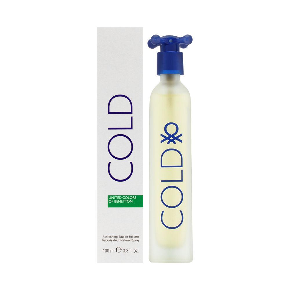 Benetton Cold 3.4 oz Eau de Toilette Spray for Men