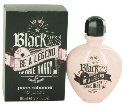 Paco Rabanne Black XS Be A Legend Debbie Harry Edition 2.7 oz Eau de Toilette Spray for Women