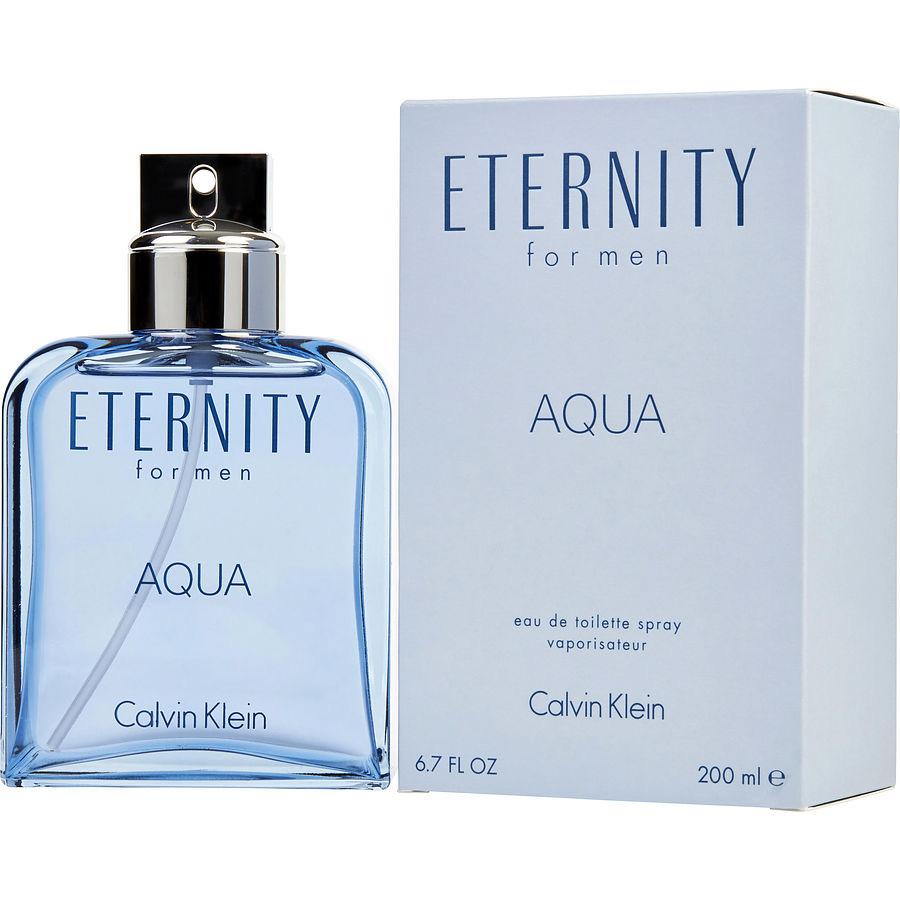 Calvin Klein Eternity Aqua by Calvin Klein Men 6.7 oz Eau de Toilette Spray | FragranceBaba.com