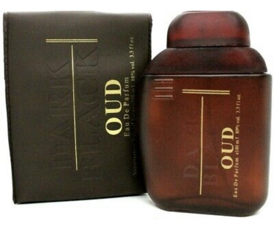 Dark Black Oud 3.4 oz Eau de Parfum Spray for Men