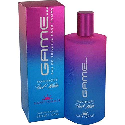 Davidoff Cool Water Game Happy Summer 3.4 oz Eau de Toilette Spray for Women