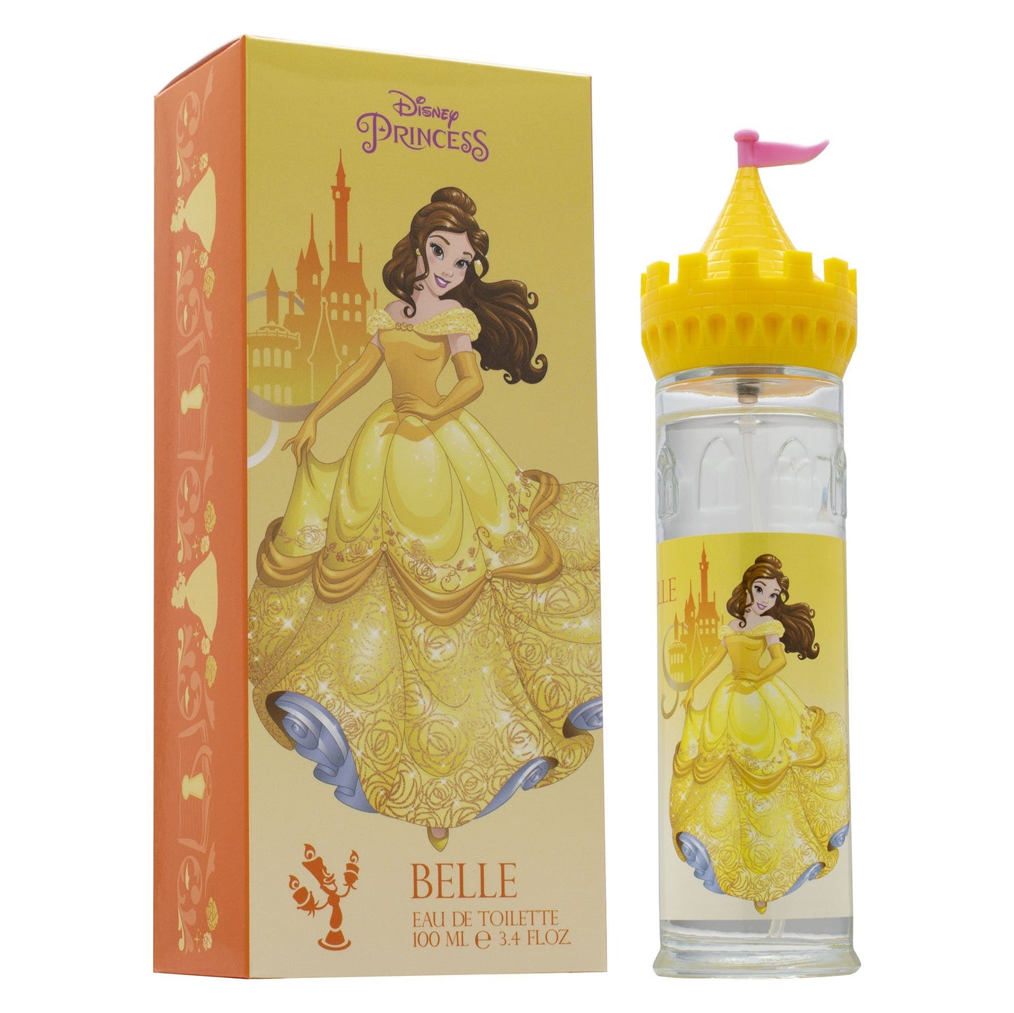 Disney Princess Belle Castle 3.4 oz Eau de Toilette Spray for Kids