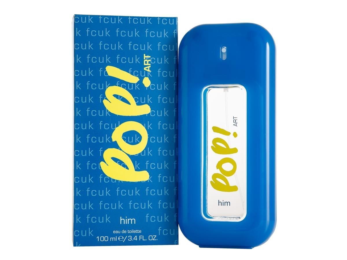 French Connection FCUK Pop Art 3.4 oz Eau de Toilette Spray for Men