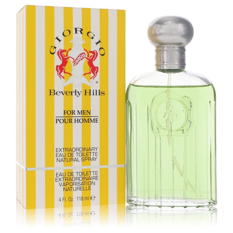 Giorgio Beverly Hills Yellow 4 oz Eau de Toilette Spray for Men