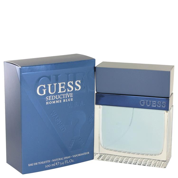 Guess Seductive Blue 3.4 oz Eau de Toilette Spray for Men