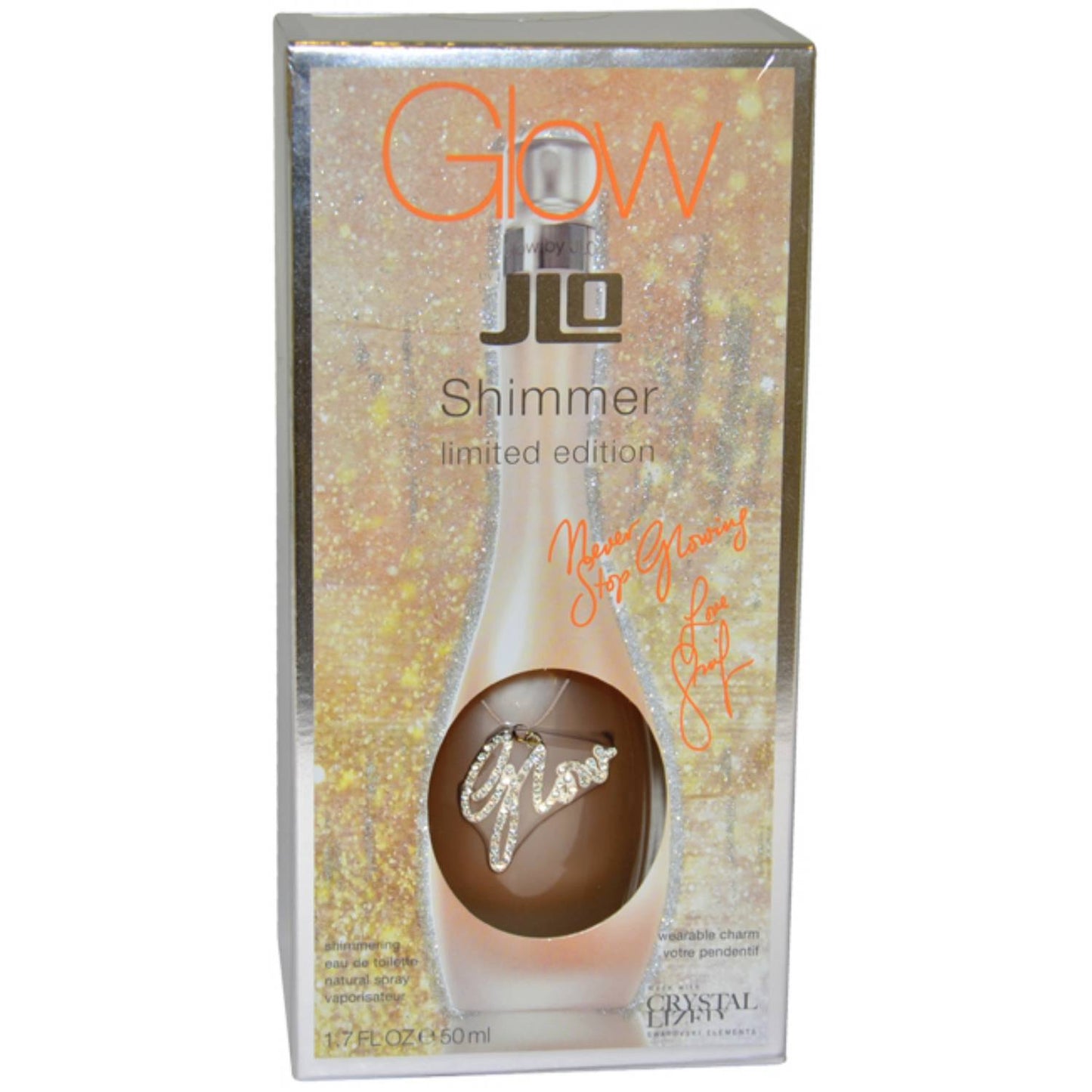 Jennifer Lopez JLo Glow Shimmer Limited Edition 1.7 oz Eau de Toilette Spray for Women