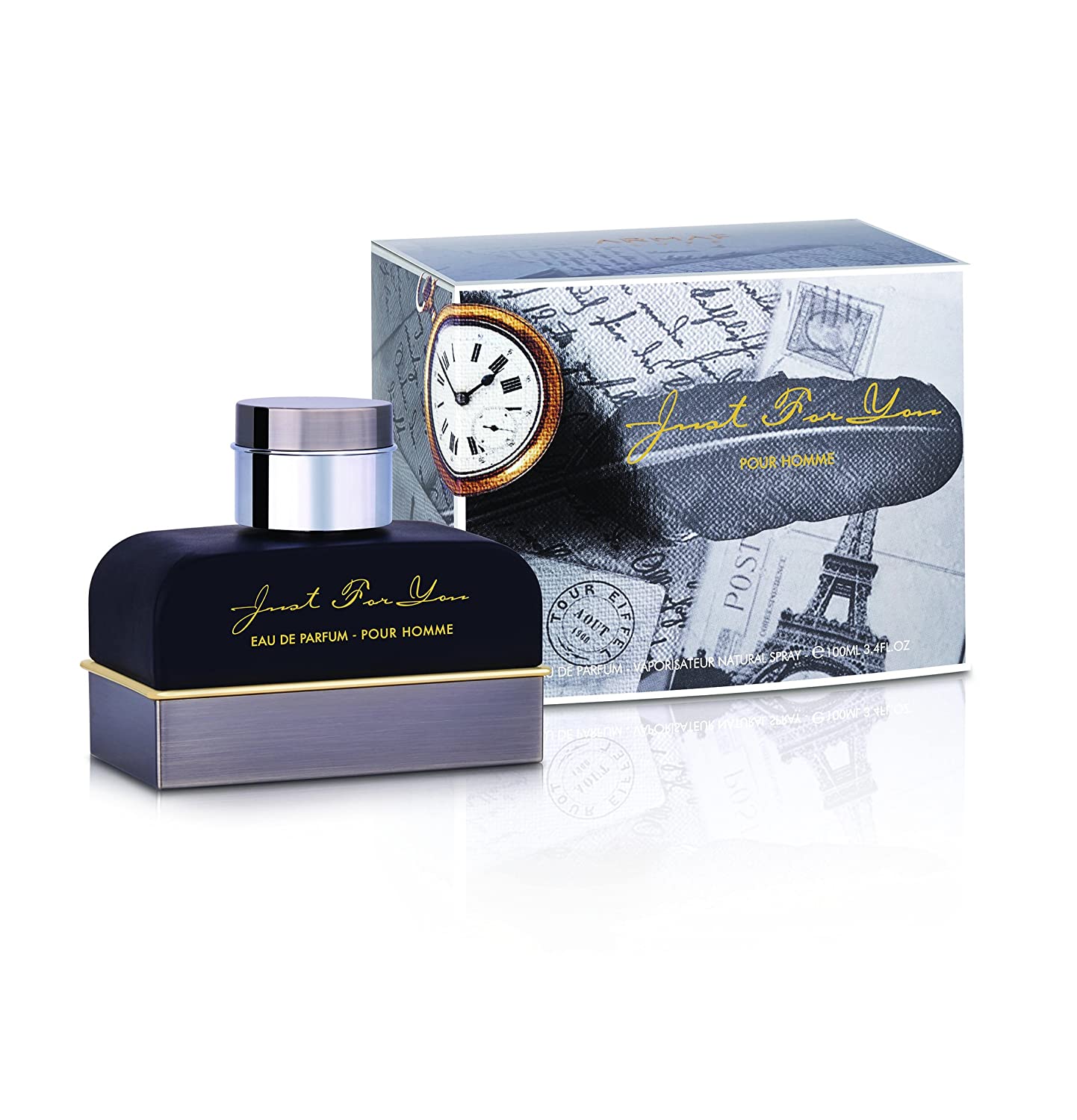 Armaf Just for You by Armaf Men 3.4 oz Eau de Parfum Spray | FragranceBaba.com