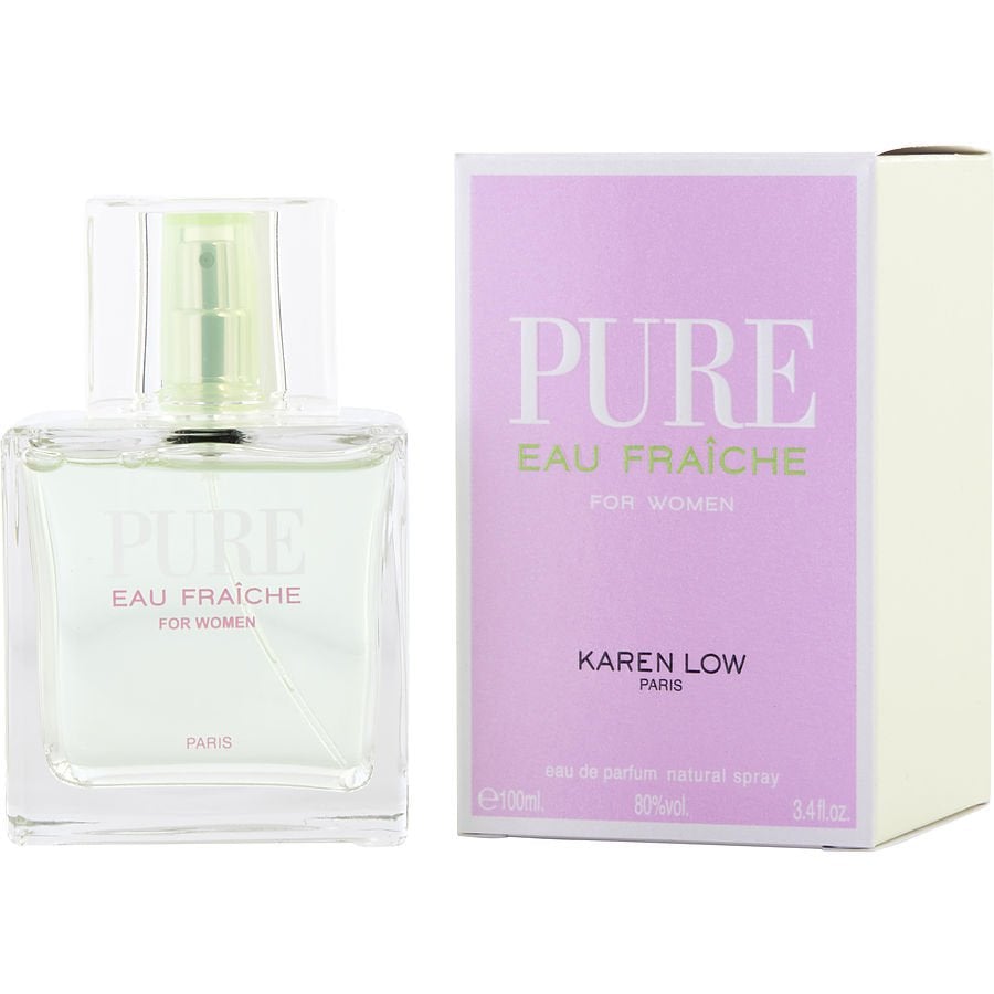 Karen Low Pure Eau Fraiche 3.4 oz Eau de Parfum Spray for Women