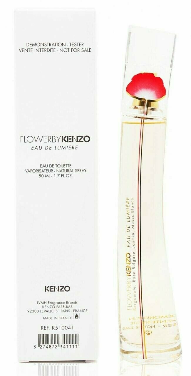 Kenzo Flower Eau De Lumiere 1.7 oz Eau de Toilette Spray Tester for Women