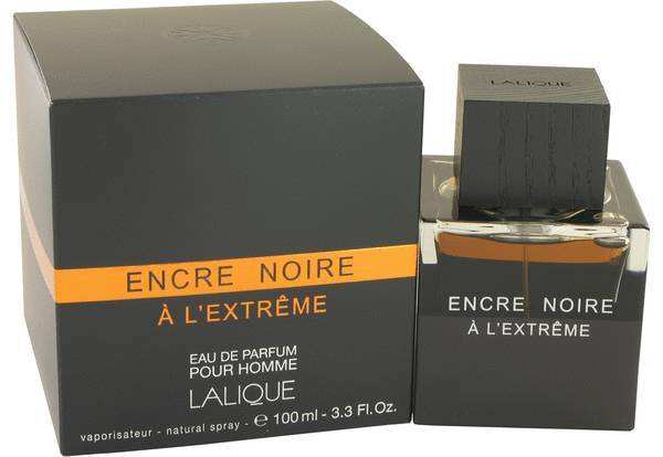 Lalique Encre Noire A L'Extreme 3.4 oz Eau de Toilette Spray for Men