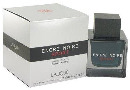 Lalique Encre Noire Sport 3.4 oz Eau de Toilette Spray for Men
