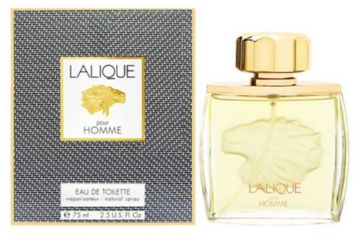 Lalique Lion Pour Homme 2.5 oz Eau de Toilette Spray for Men