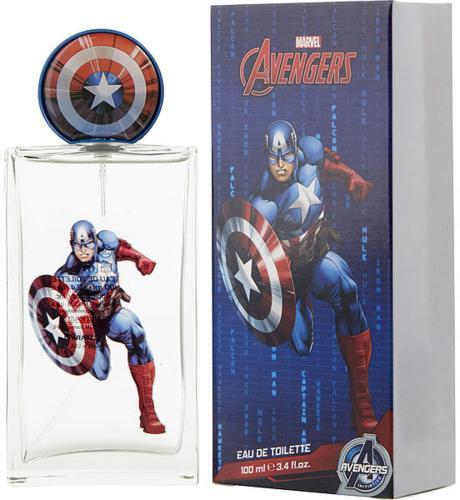Marvel Avengers Captain America 3.4 oz Eau de Toilette Spray for Kids