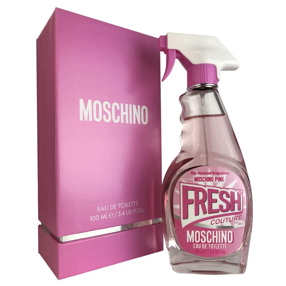Moschino Fresh Pink 3.4 oz Eau de Toilette Spray for Women