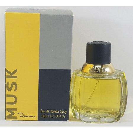 Dana Musk 3.4 oz Eau de Toilette Spray for Men
