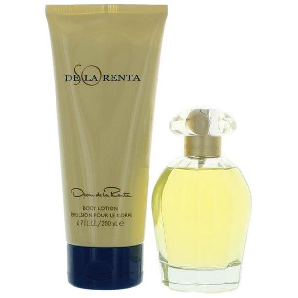 Oscar De La Renta "So" 2 Pc Gift Set (3.4 oz Eau de Toilette Spray + 6.7 oz Body Lotion) for Women