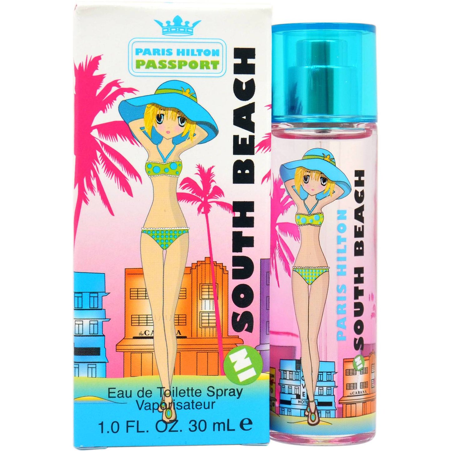 Paris Hilton Passport South Beach 1 oz Eau de Toilette Spray for Women