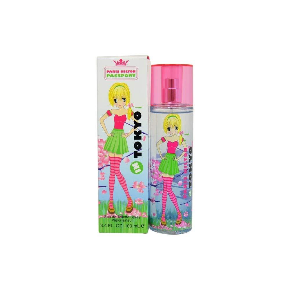 Paris Hilton Passport Tokyo 3.4 oz Eau de Toilette Spray for Women