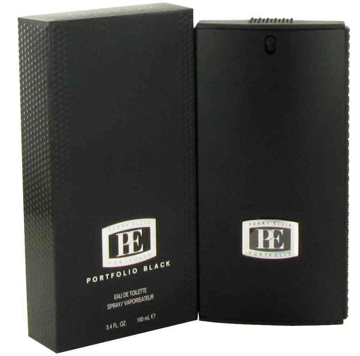 Perry Ellis Portfolio Black 3.4 oz Eau de Toilette Spray for Men