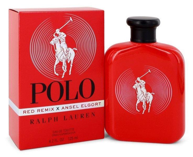 Ralph Lauren Polo Red Remix X Ansel Elgort 4.2 oz Eau de Toilette Spray for Men