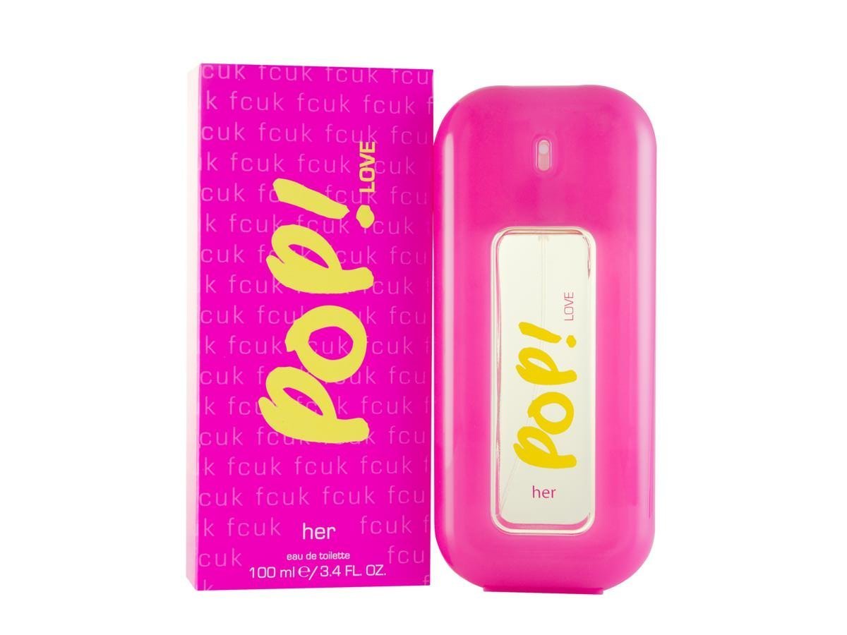 FCUK Pop Love 3.4 oz Eau de Toilette Spray for Women