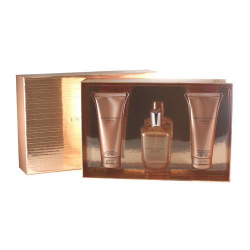 Sean John Unforgivable 3 Pc Gift Set (4.2 oz Eau de Parfum Spray + 3.4 oz Shower Gel + 3.4 oz Body Lotion) for Women