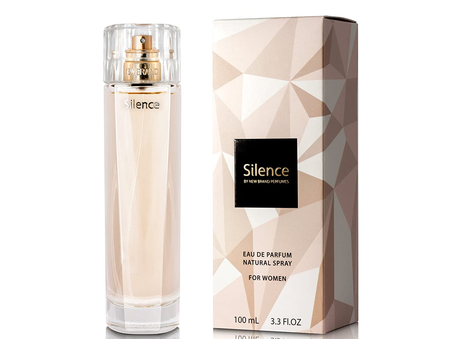 New Brand Silence 3.3 oz Eau de Parfum Spray for Women