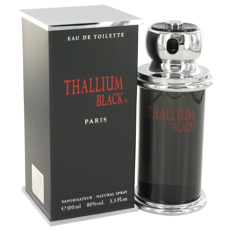 Thallium Black 3.4 oz Eau de Toilette Spray for Men