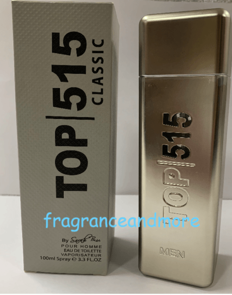 Sarah Baba Top 515 Classic 3.3 oz Eau de Toilette Spray for Men